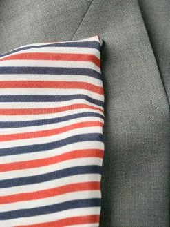 Thom Browne 4-Bar plain weave suiting jacket