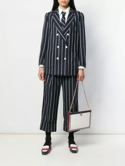 Thom Browne vertical-stripe sack jacket