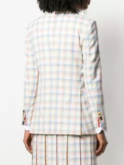 Thom Browne check-print blazer