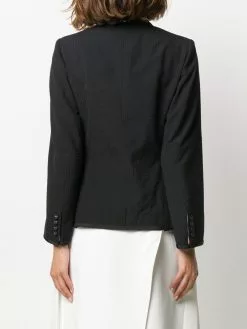 Thom Browne Seersucker narrow shoulder jacket blazers of women 8 Thom Browne seersucker narrow shoulder jacket