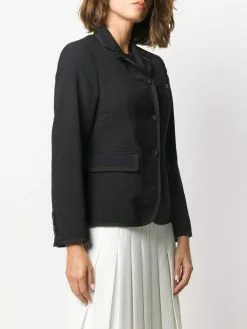 Thom Browne Seersucker narrow shoulder jacket blazers of women 7 Thom Browne seersucker narrow shoulder jacket