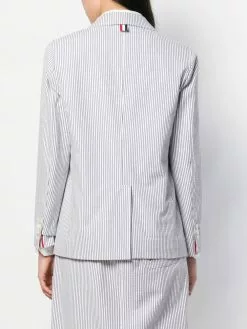 Thom Browne seersucker unconstructed sack jacket