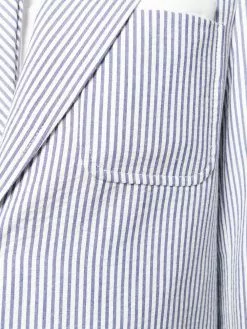 Thom Browne seersucker unconstructed sack jacket