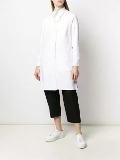 Thom Browne interlock drawcord waist v-neck cardigan