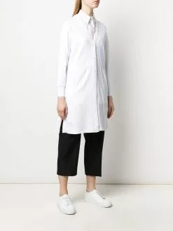 Thom Browne interlock drawcord waist v-neck cardigan