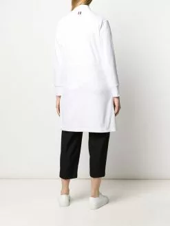 Thom Browne interlock drawcord waist v-neck cardigan