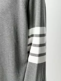 Thom Browne 4-Bar exaggerated sleeve jumper