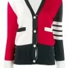 Thom Browne 4-Bar colour-block cardigan