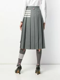 Thom Browne 4-Bar pleated skirt