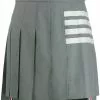 Thom Browne 4-Bar pleated miniskirt