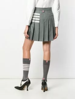 Thom Browne 4-Bar pleated miniskirt