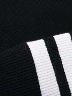 Thom Browne 4-Bar waffle knit sack skirt