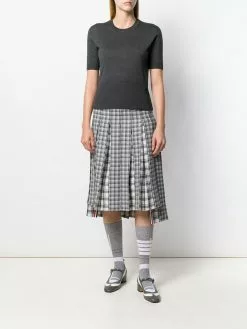Thom Browne RWB-stripe knitted top