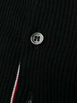 Thom Browne RWB intarsia stripe knitted top