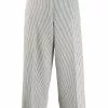Thom Browne button fly striped sack trousers
