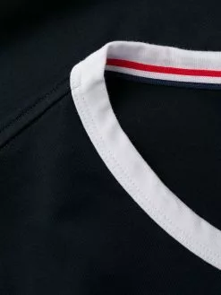 Thom Browne contrast trim T-shirt
