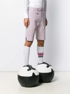 Thom Browne backstrap striped shorts