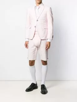 Thom Browne seersucker striped shorts