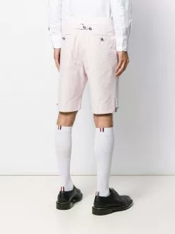 Thom Browne seersucker striped shorts