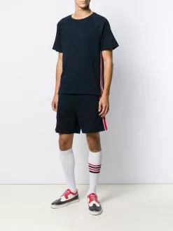 Thom Browne interlock RWB stripe T-shirt