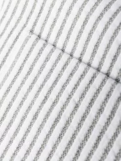 Thom Browne seersucker striped hooded blazer