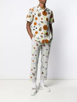 Thom Browne fun-mix balls print short sleeve shirt