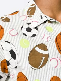 Thom Browne Fun mix balls print short sleeve shirt shirts of men 11 Thom Browne fun-mix balls print short sleeve shirt