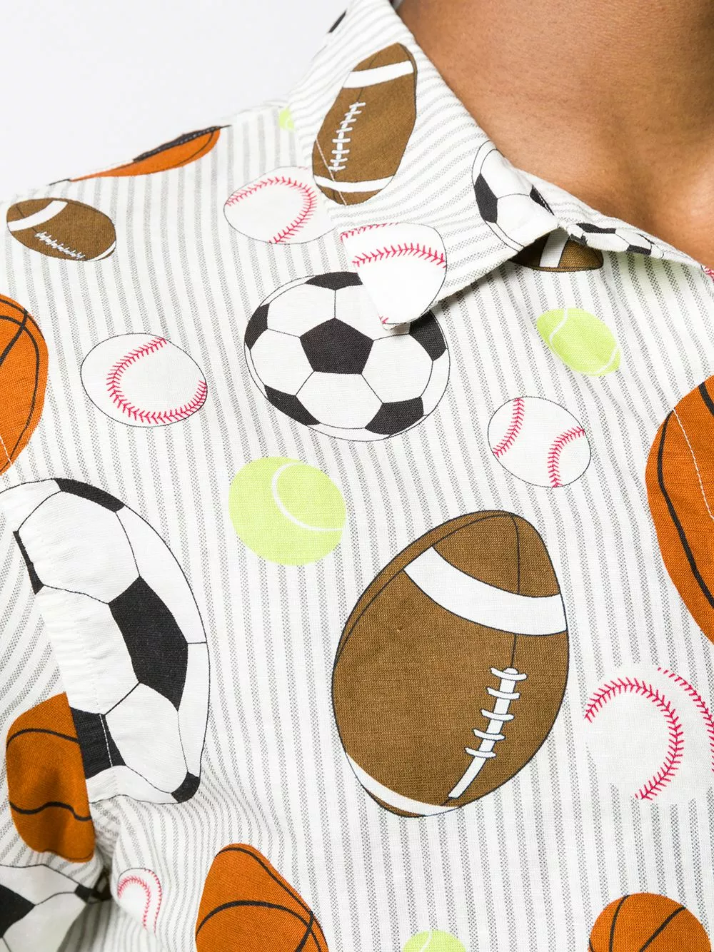 Thom Browne Fun mix balls print short sleeve shirt shirts of men 5 Thom Browne fun-mix balls print short sleeve shirt