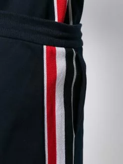 Thom Browne interlock RWB stripe shorts