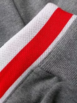 Thom Browne interlock RWB stripe track pants