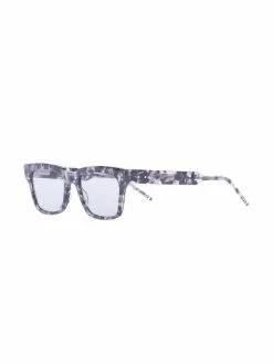 Thom Browne tortoiseshell-effect sunglasses