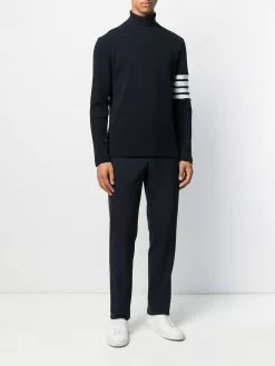 Thom Browne waffle-knit jumper