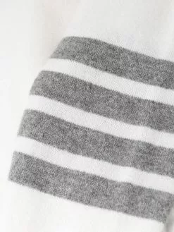 Thom Browne 4-Bar turtleneck jumper