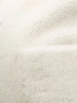 Thom Browne 4-Bar shearling sack overcoat