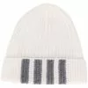 Thom Browne stripe detail ribbed hat