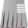 Thom Browne pleated loopback miniskirt