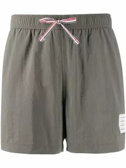 Thom Browne RWB-stripe swim shorts