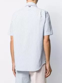 Thom Browne striped seersucker shirt