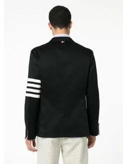 Thom Browne Unconstructed 4 Bar single breasted blazer blazers of men 8 Thom Browne unconstructed 4-Bar single-breasted blazer