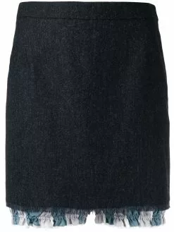 Thom Browne layered mini skirt