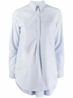 Thom Browne pleat back Oxford shirt