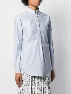 Thom Browne pleat back Oxford shirt
