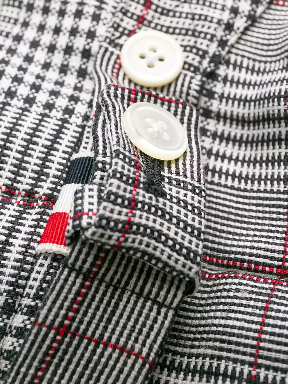 Thom Browne Check print cropped trousers cropped pants of women 6 Thom Browne check print cropped trousers