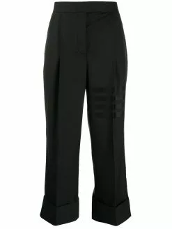 Thom Browne 4-Bar high-waisted trousers