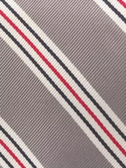 Thom Browne jacquard hairline stripe tie