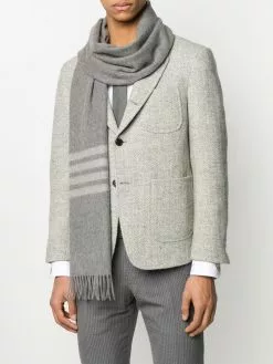 Thom Browne 4-Bar scarf