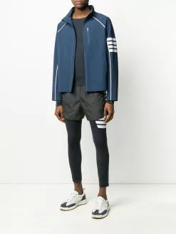 Thom Browne lightweight compression tech 4-Bar T-shirt