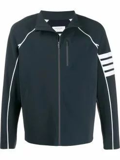 Thom Browne lightweight tech 4-Bar jacket