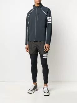 Thom Browne lightweight tech 4-Bar jacket