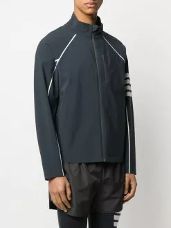 Thom Browne lightweight tech 4-Bar jacket